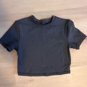 SKIMS Charcoal Bikini Top